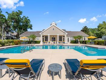 Resort-style pool with sundeck